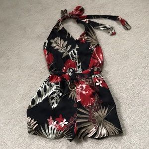 BNWOT halter romper size small